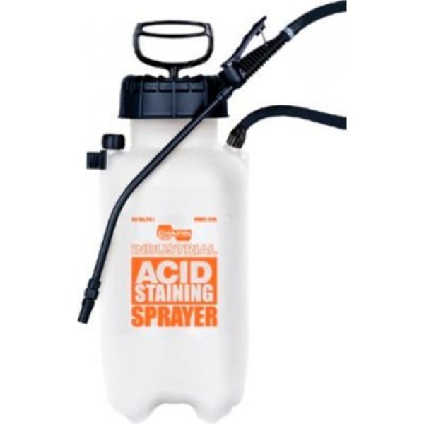 Chapin International. Chapin 2 Gallon Capacity Industrial Acid Staining & Cleaning Pump Sprayer 22240XP